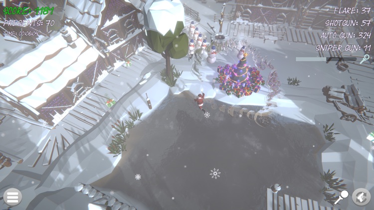 Santa Protects Christmas Tree screenshot-4