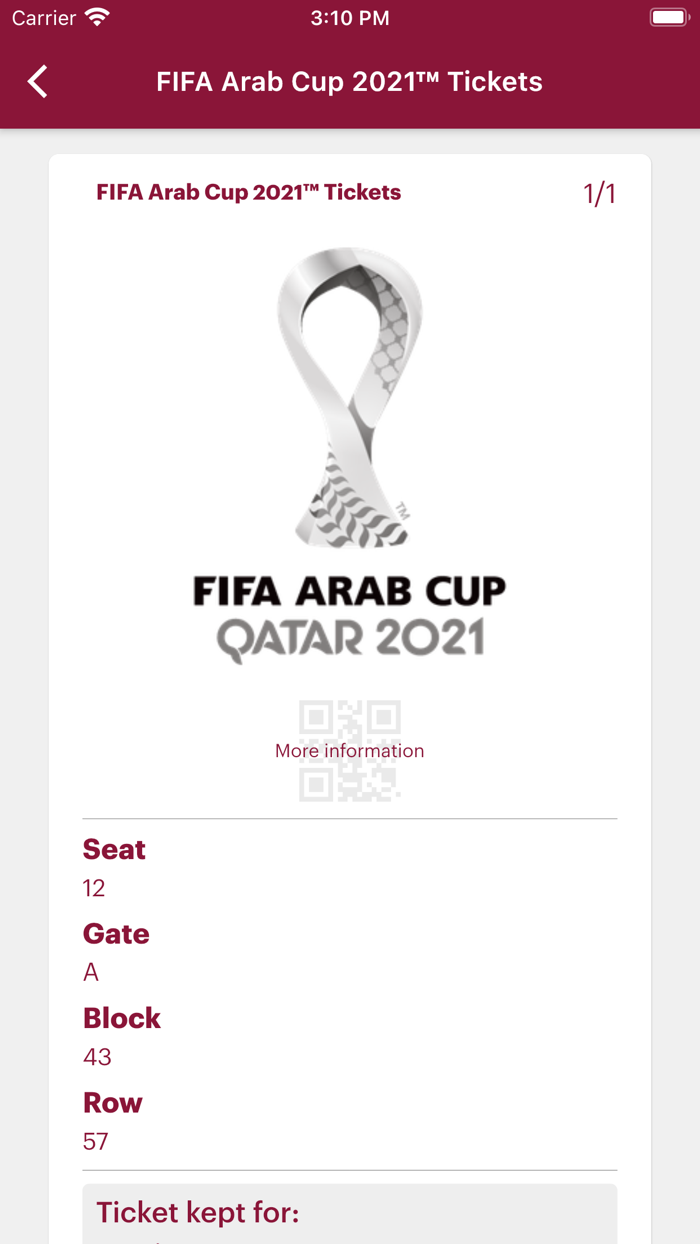 FIFA Arab Cup 2021™ Tickets