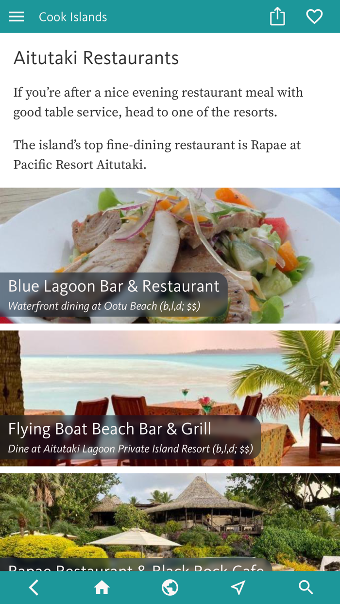 Cook Islands’ Best