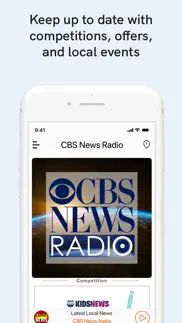 cbs radio news iphone screenshot 3