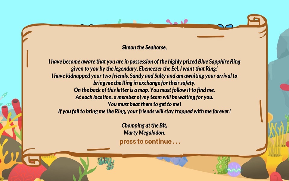 Simon the Seahorse Adventure screenshot 4