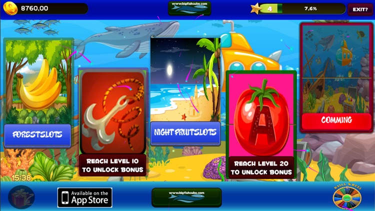 Casino Game: Bigfish Slots