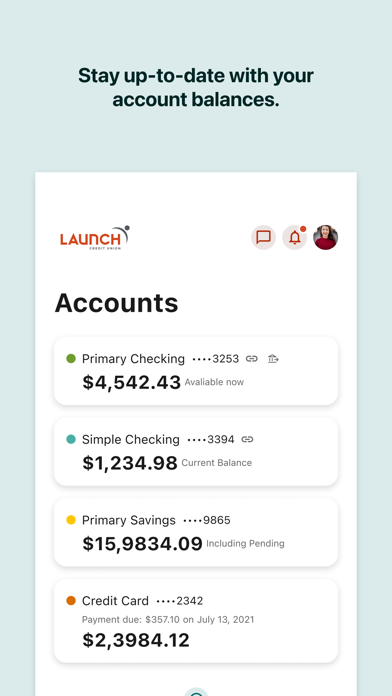 Launch Credit Union screenshot 3