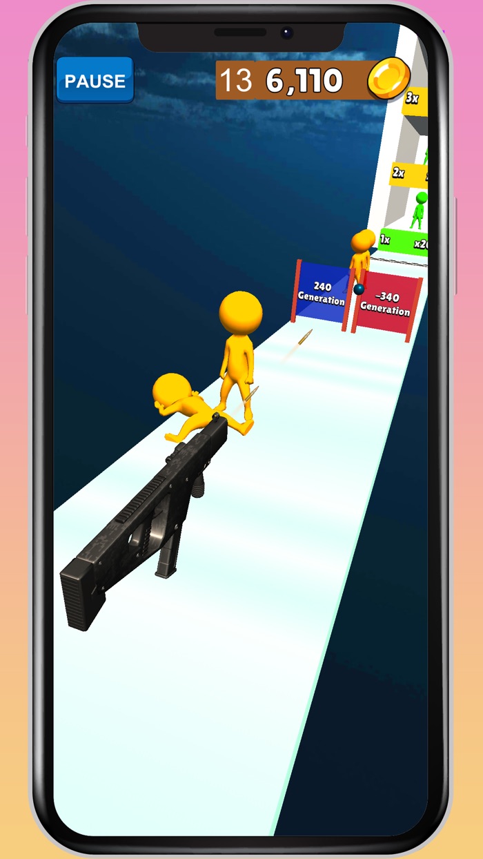 Weapons Evolution Merge Guns