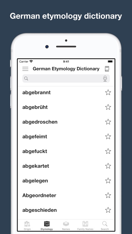 German Word and Name Origins