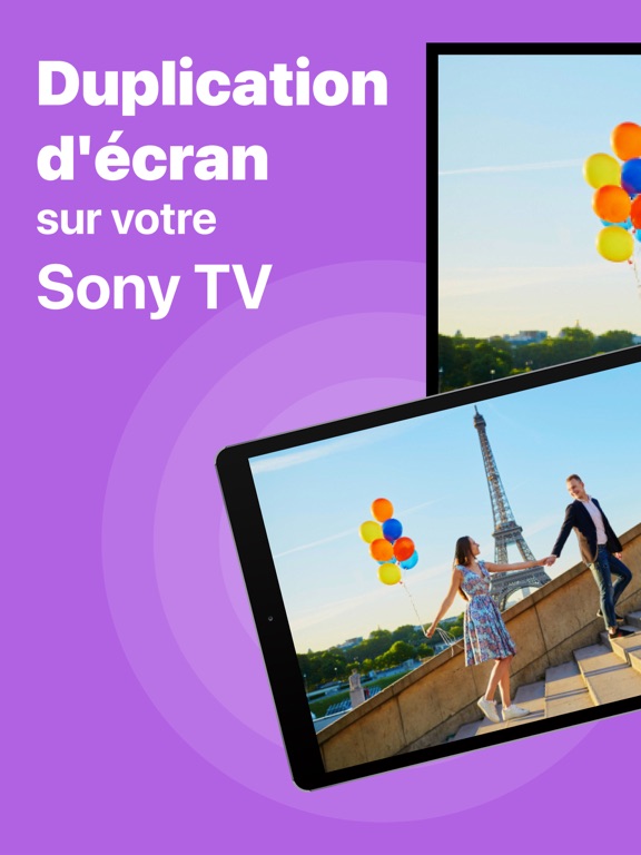 SonyTV Miracast + Ecran Miroir SonyTV Miracast + Ecran Miroir