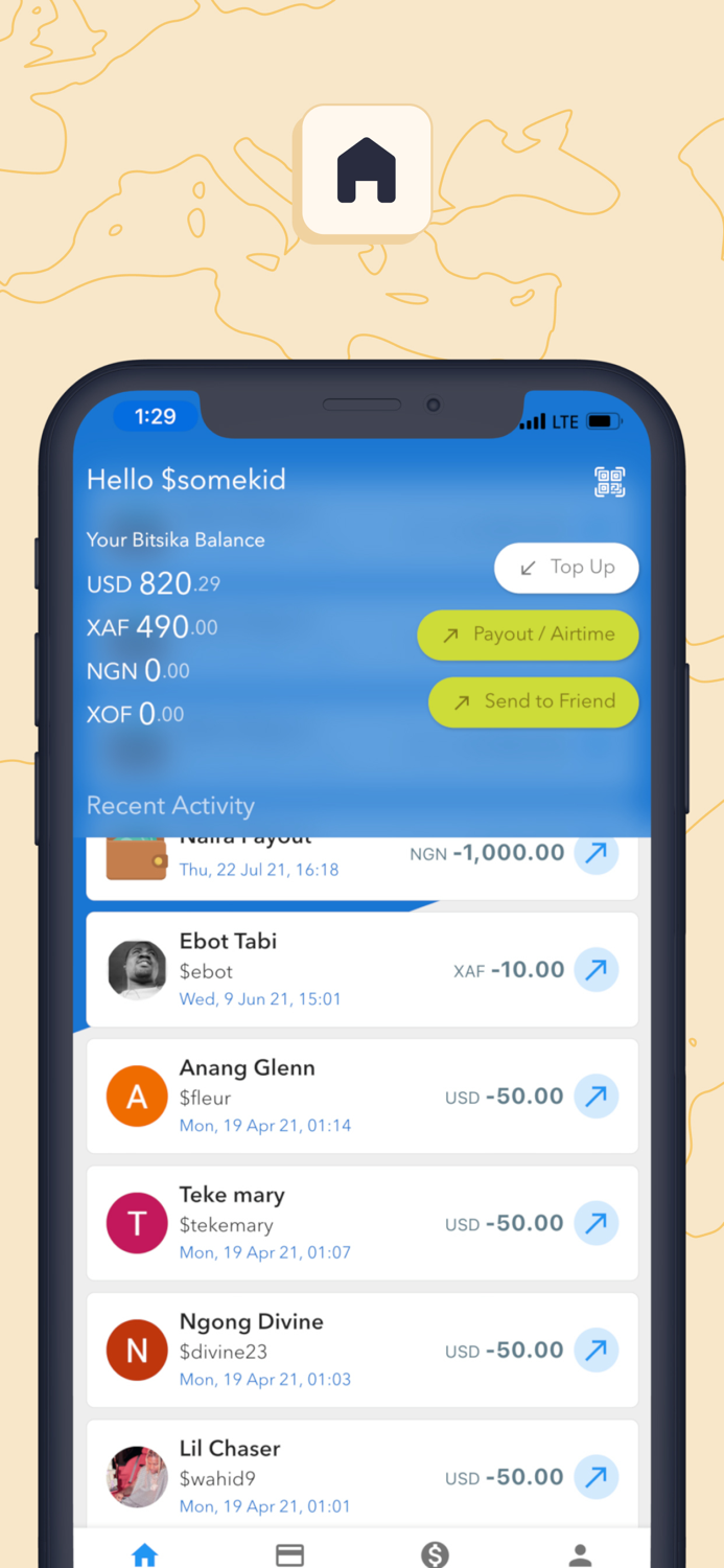 Bitsika - Send and Spend