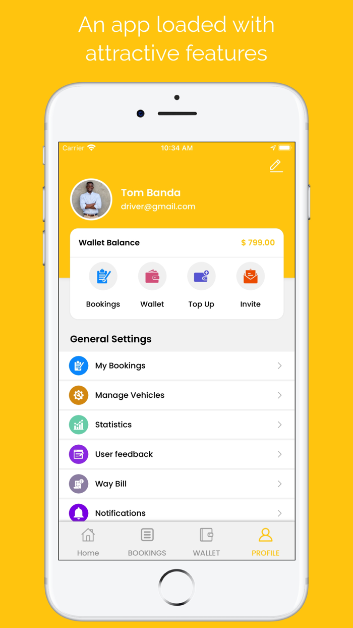 Tchops Driver – Drive and Earn