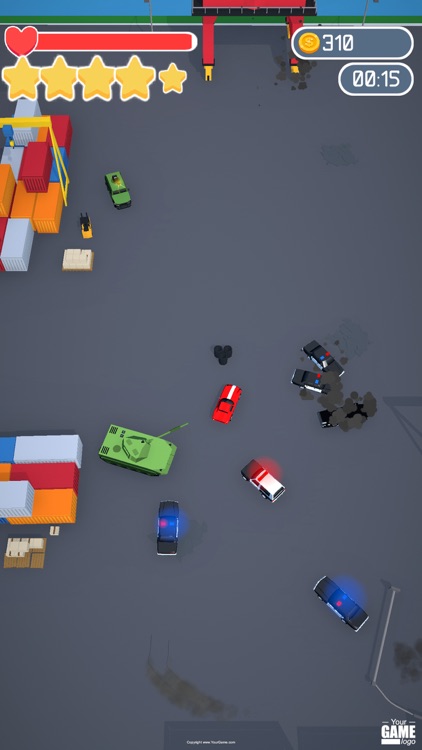 Cop Car Rush 3D screenshot-3