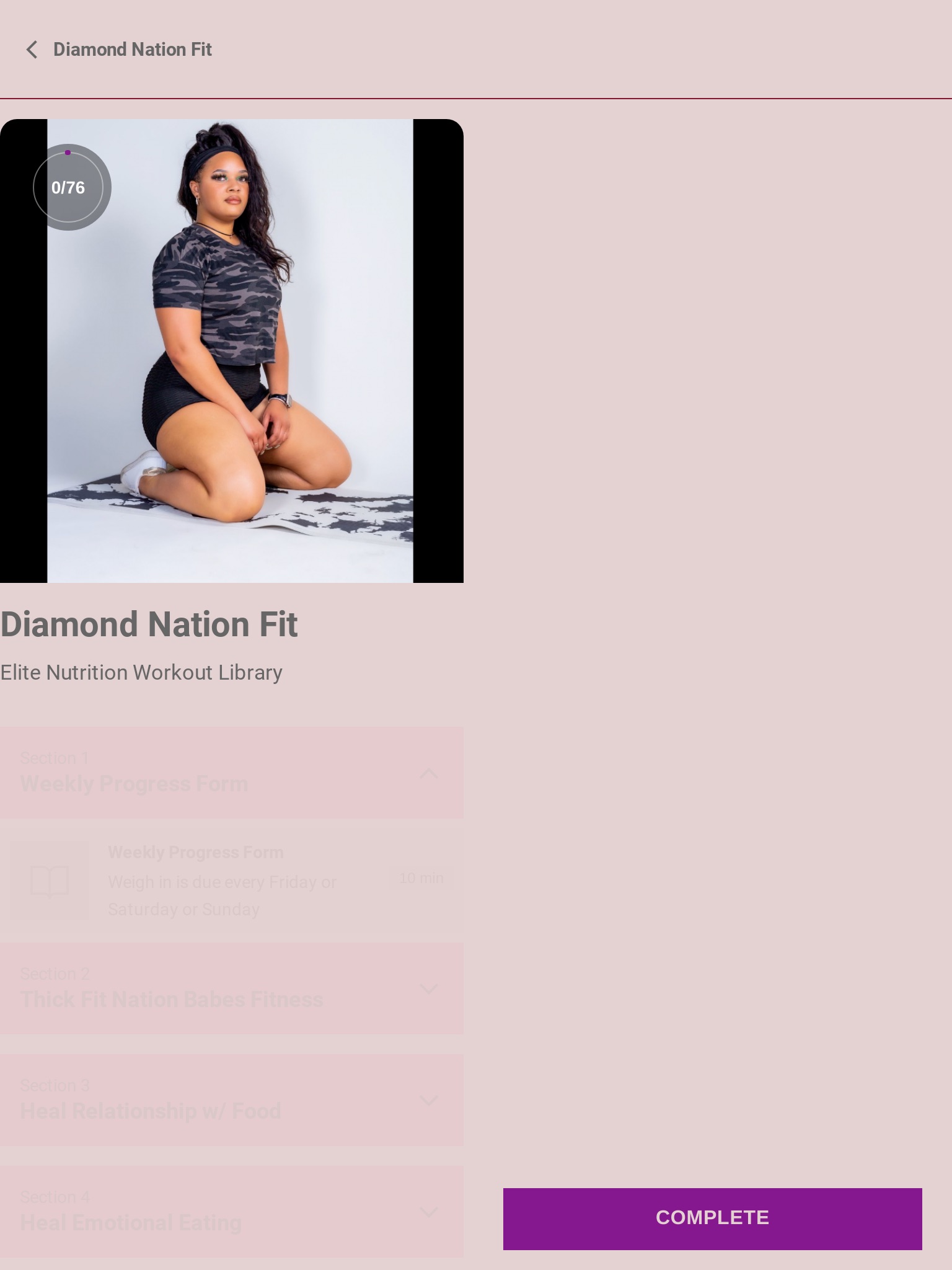 Diamond Nation Fitness screenshot 4