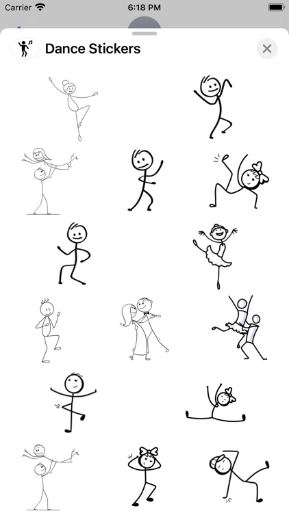 Dance Stickers