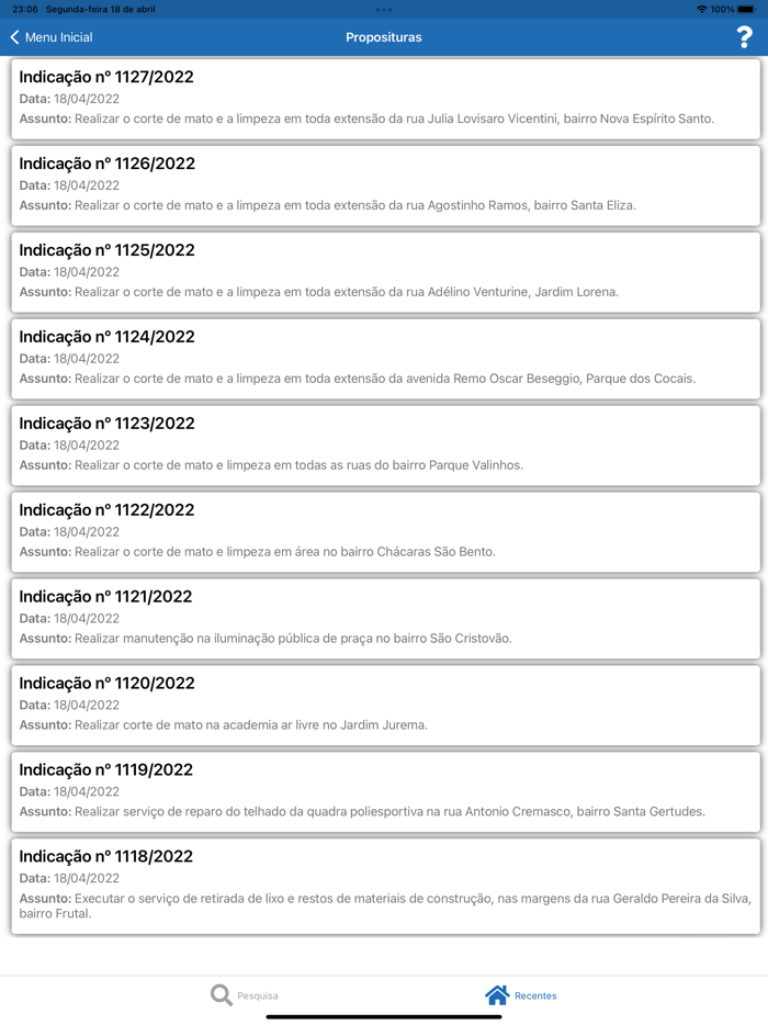 Câmara Municipal de Valinhos