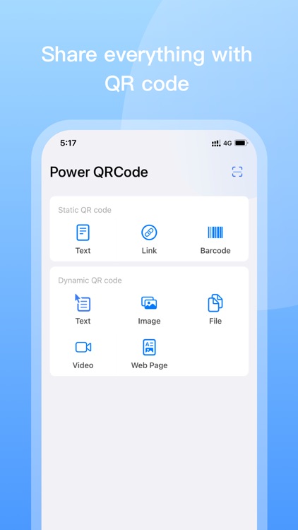 Power QRCode - Share anything screenshot-0