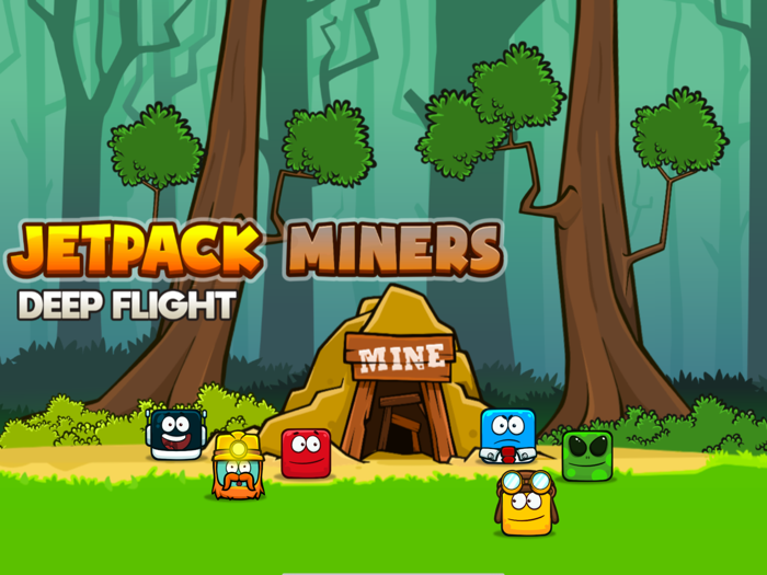Jetpack miners - Deep flight