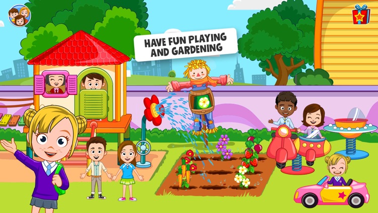 My Town : Preschool Doll House screenshot-1