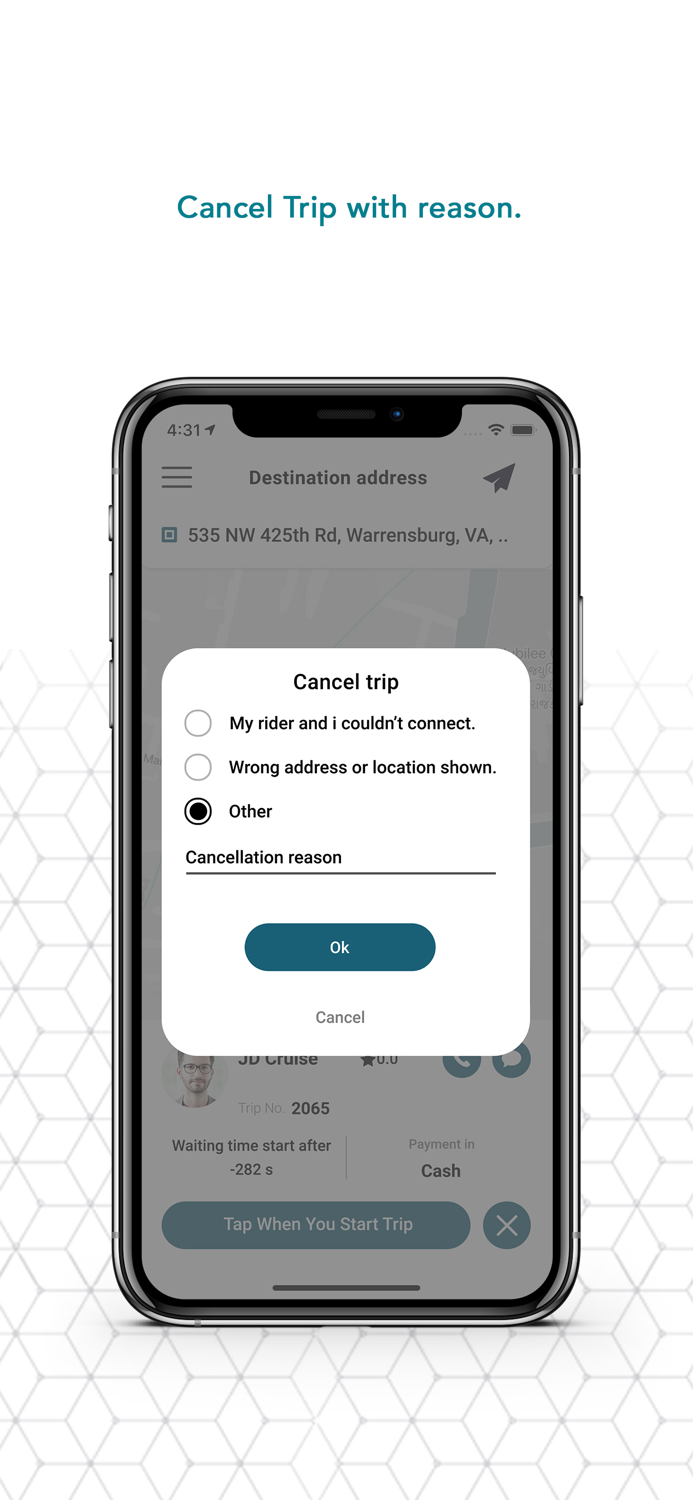 Cabnest - Driver App