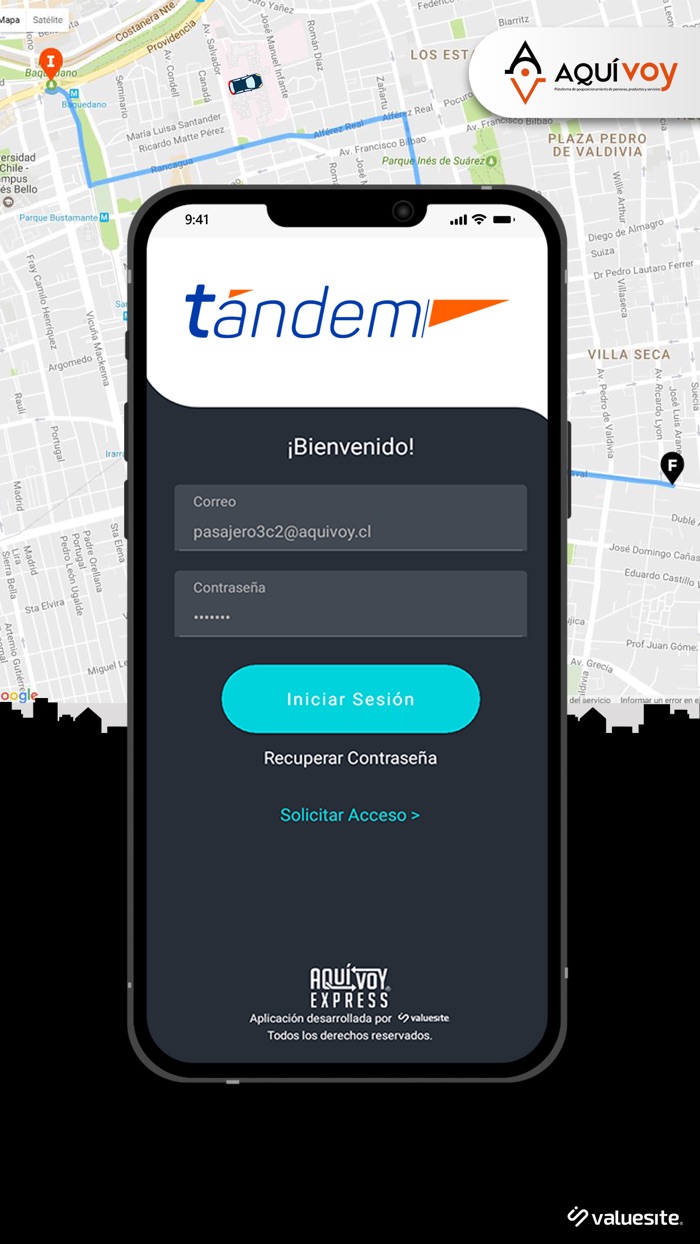 Tandem Aquí Voy Express