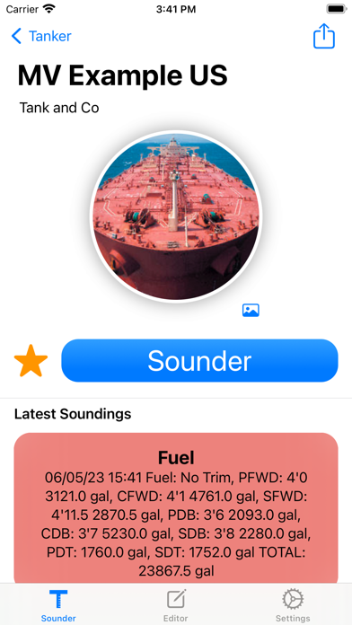 Tanker - The Sounding App screenshot 2