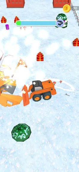 Game screenshot Growing Snowball 3D apk