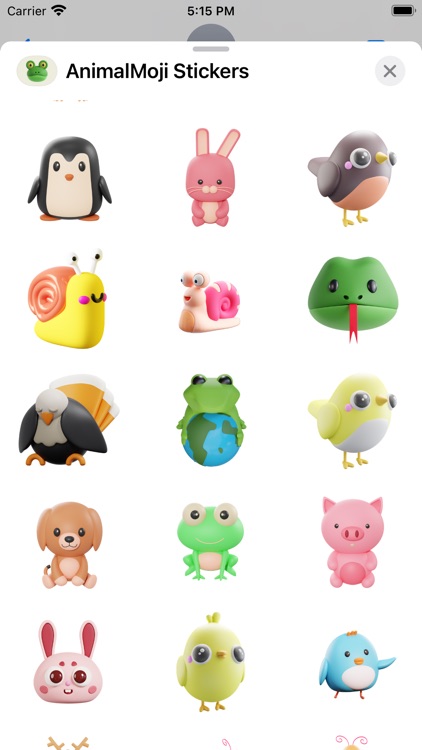 Cute Animal - Stickers screenshot-5