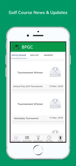 Game screenshot BPGC Golf App apk