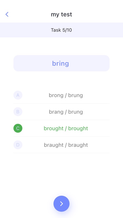 Irregular Verbs for English screenshot-4