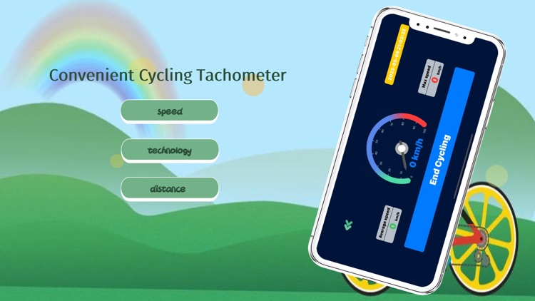 Convenient Cycling Tachometer