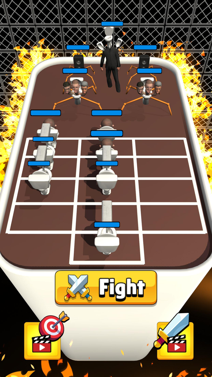 Merge Skibidi Toilet Monster