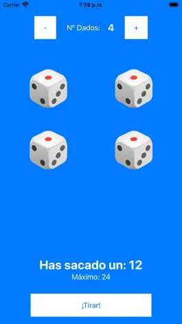 Game screenshot ¡Tira los dados! apk