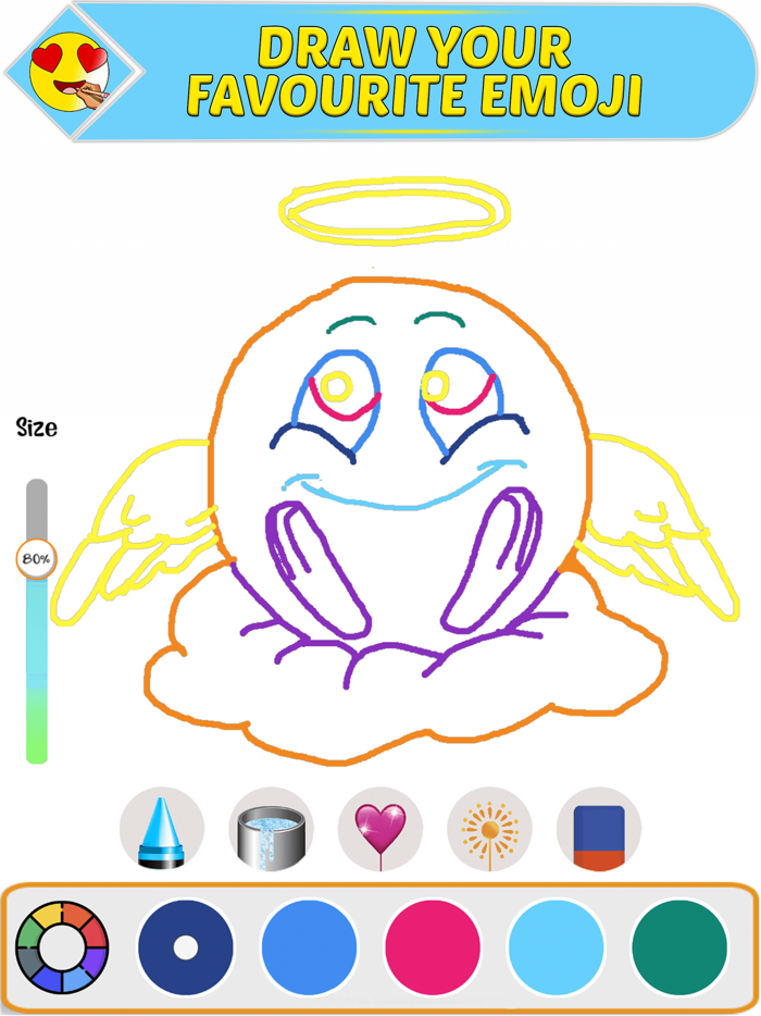 Learn To Draw Emoji Coloring