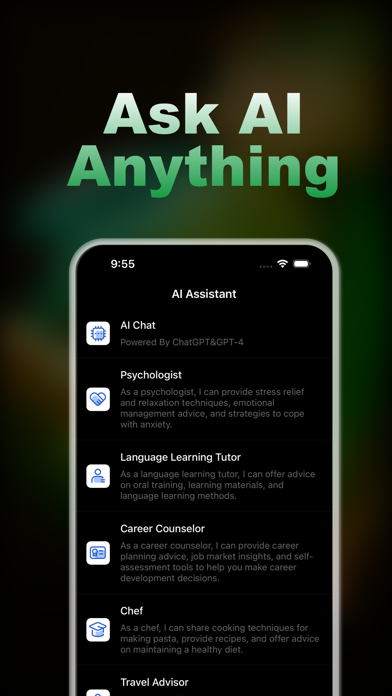 Screenshot #3 pour AI Assistant - Ask AI Anything