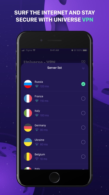 Universe VPN - stable & speed screenshot-3