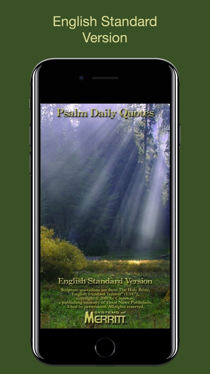 Psalm Daily Quotes ESV