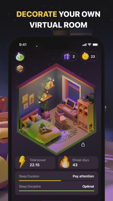 Sleepagotchi - Sleep Game screenshot 2