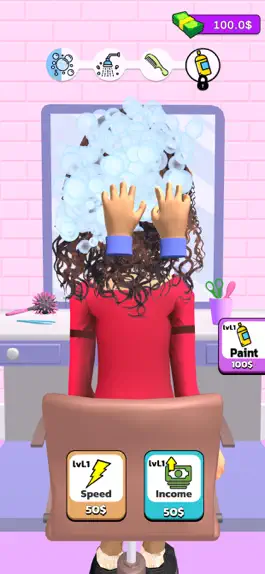 Game screenshot Perfect Hair Clicker mod apk