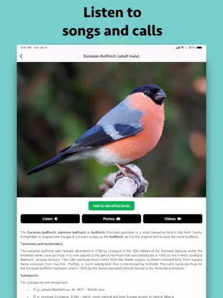 Screenshot 5 Smart Bird ID (Europe) iphone