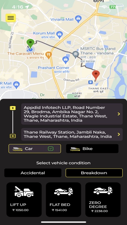 Towme - Towing Services screenshot-3