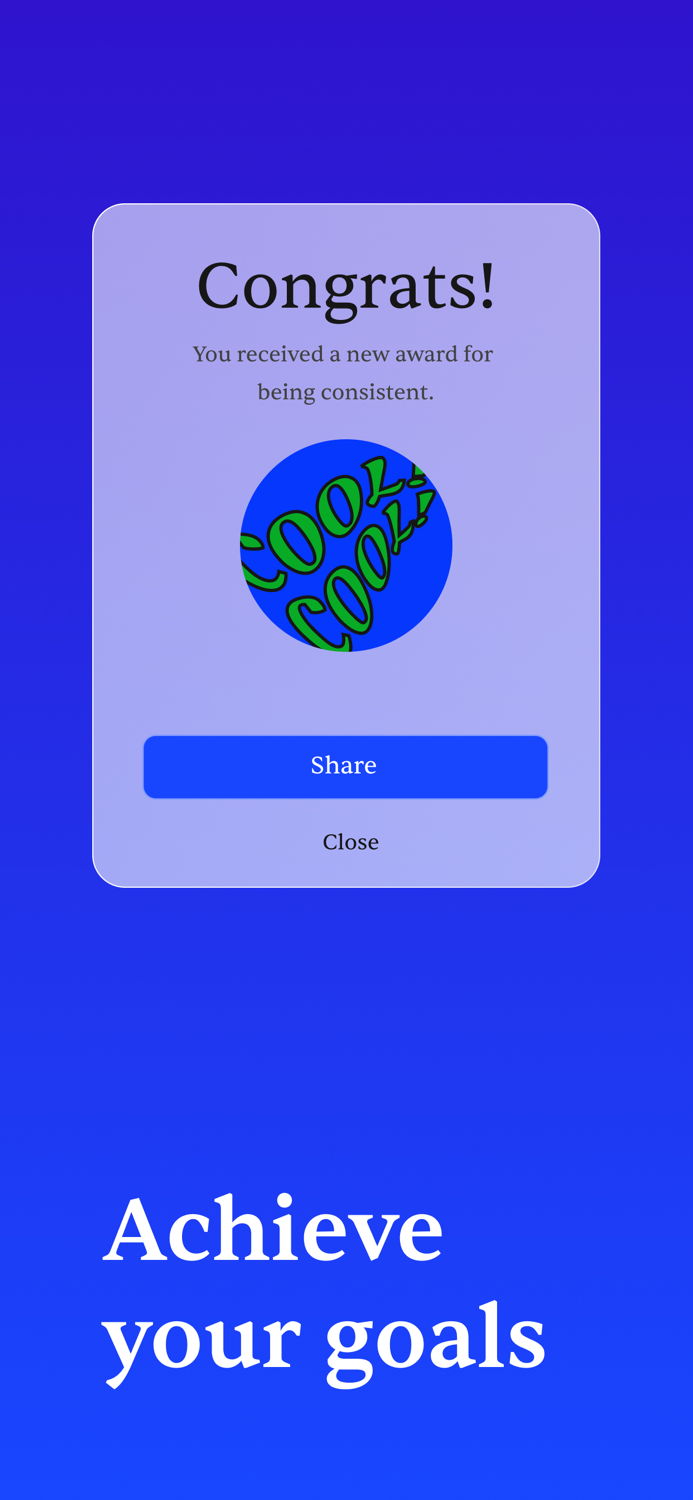 The habit tracker - goals арр