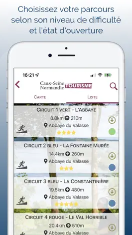 Game screenshot Rando & Trail en Caux Seine apk