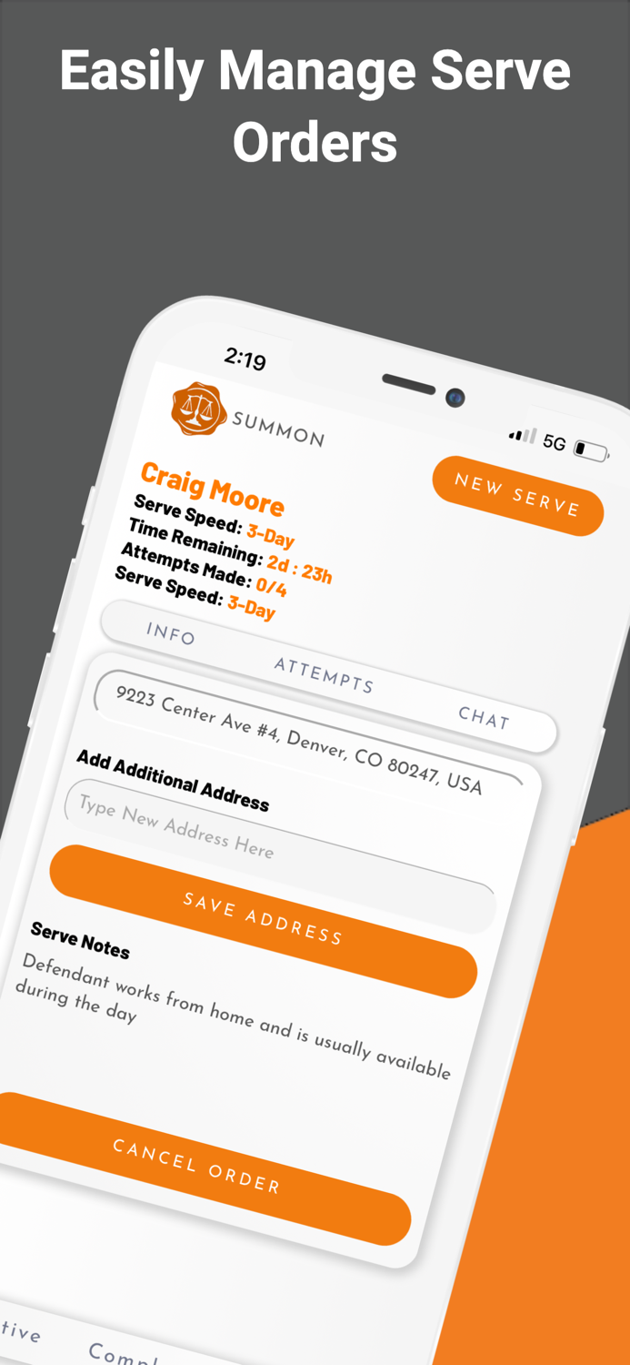 Summon - Get A Process Server