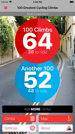 Game screenshot 100 Greatest Cycling Climbs apk