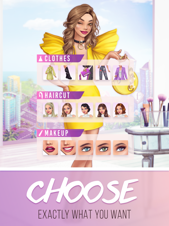 Lady Popular: Dress up game screenshot 2