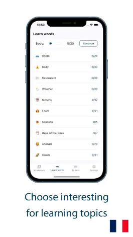 Game screenshot Learn french with Overword apk