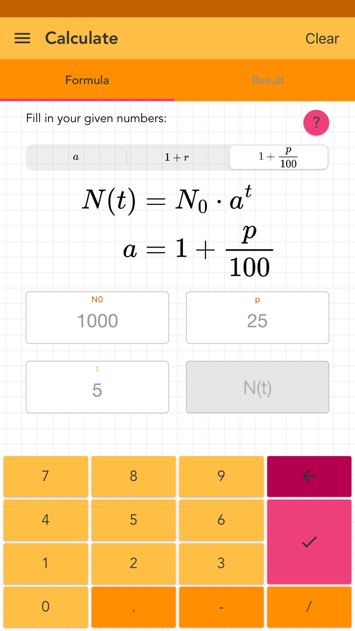 Exponential Growth Decay PRO
