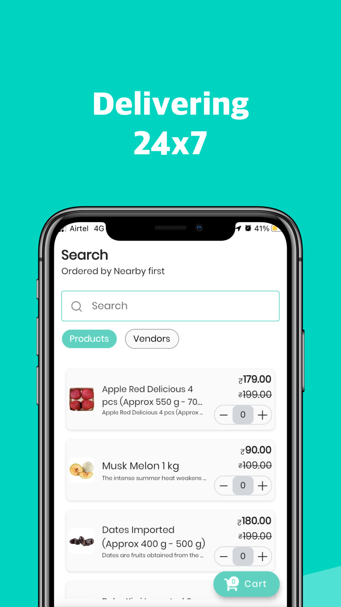Delinzo Delivery in 10 Min