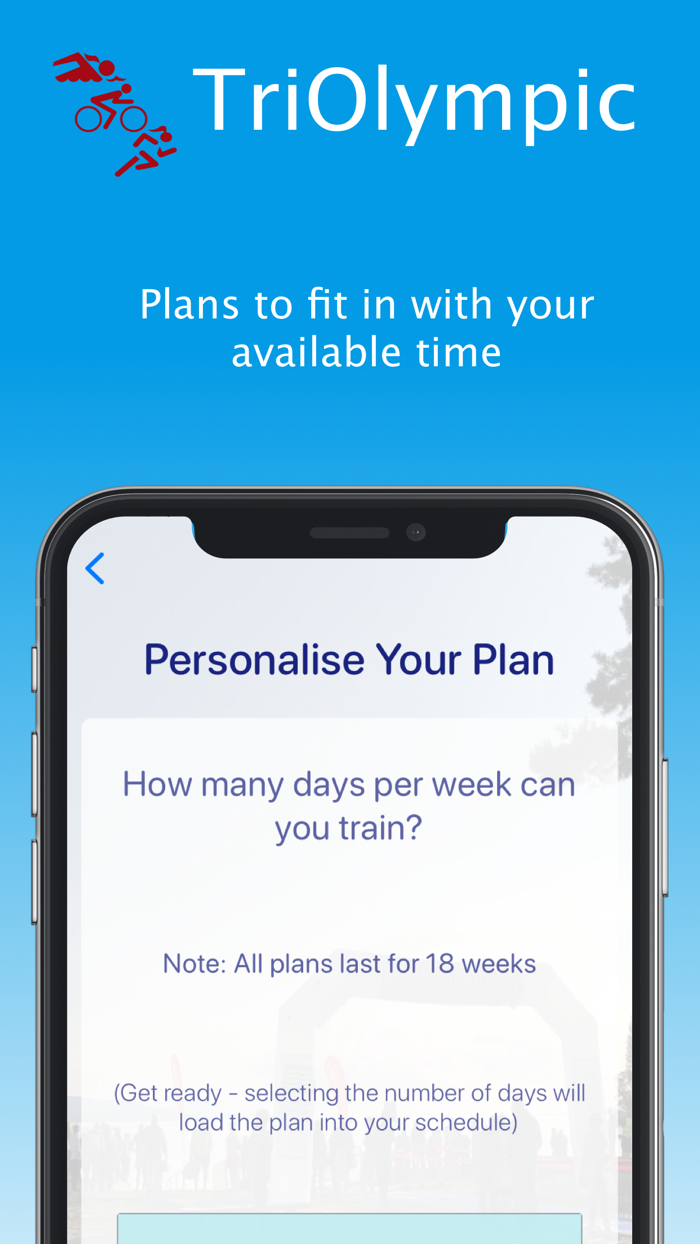 TriOlympic triathlon training