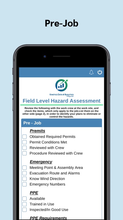 Safety assessment forms screenshot-5