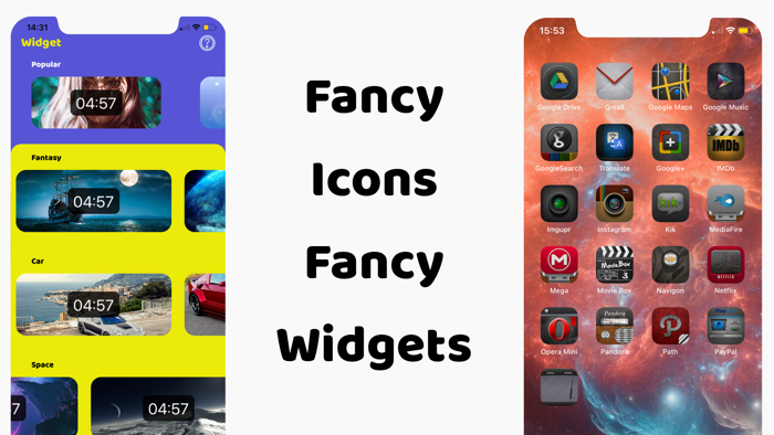 Locke widget app