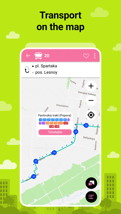 Bustime: Transport online screenshot 3