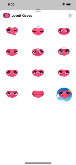 Game screenshot Loveji Kisses Stickers mod apk